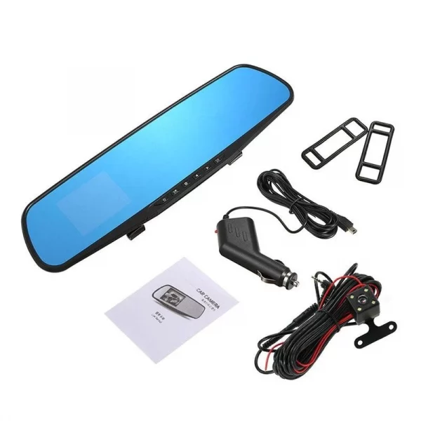 Espejo retrovisor con cámara frontal y de reversa - Image 5
