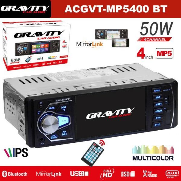 Radio Gravity ACGVT-MP5400BT